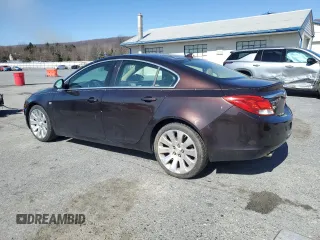 2011 Buick Regal CXL Turbo TO7 with VIN W04G15GV8B1049447, listed as a Copart auction lot 48513815 with 119,030 mi miles and Salvage Title. Bid and sale history available at carsss.com. Image 2.