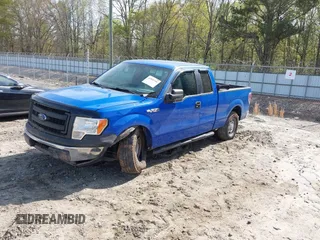 2013 Ford F-150 XL with VIN 1FTEX1CM5DKD61904, listed as a IAAI auction lot 41935791 with 106,156 mi miles and . Bid and sale history available at DreamBid. Image 2.