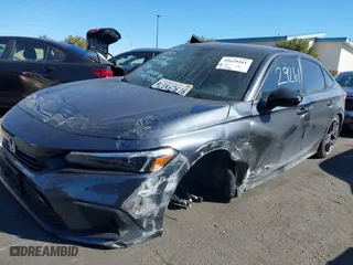 2024 Honda Civic Sedan Sport with VIN 2HGFE2F52RH551860, listed as a IAAI auction lot 41629261 with 11,526 mi miles. Bid and sale history available at carsss.com. Image 20.
