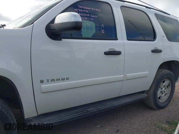 2007 Chevrolet Tahoe LS с VIN 1GNFC13C67R374977, выставлен на аукционе IAAI как лот 42434986 с пробегом 167 991 миль миль и . История ставок и продаж доступна на DreamBid. Изображение 15.