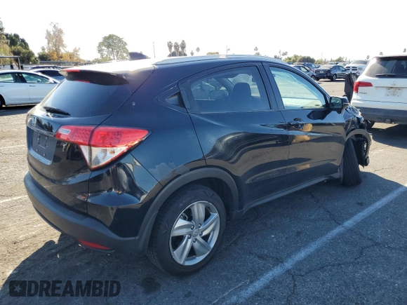 2019 Honda HR-V EX with VIN 3CZRU5H50KM726394, listed as a Copart auction lot 41529295 with 99,281 mi miles and Salvage Title. Bid and sale history available at DreamBid. Image 3.