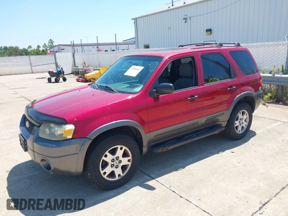2005 Ford Escape XLT z VIN 1FMYU03125KA93980, wystawiony jako IAAI lot #42851032 z przebiegiem 196 031 mil mil oraz . Historia ofert i sprzedaży dostępna na DreamBid. Obrazek 2.