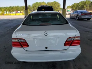 2001 Mercedes-Benz CLK 320/430 with VIN WDBLJ65G21F185247, listed as a Copart auction lot 72795604 with 28,461 mi miles and Salvage Title. Bid and sale history available at DreamBid. Image 6.