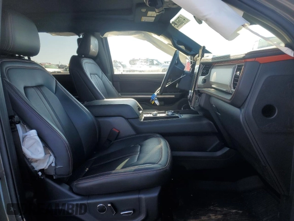 2024 Ford Expedition Timberline with VIN 1FMJU1RG4REA08631, listed as a Copart auction lot 47068065 with 20,240 mi miles and Salvage title. Bid and sale history available at DreamBid. Image 7.