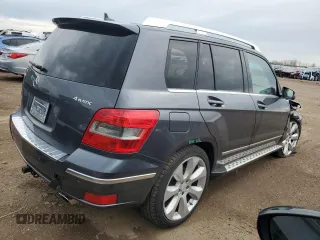 2010 Mercedes-Benz GLK 350 with VIN WDCGG8HB6AF372773, listed as a Copart auction lot 53721635 with 179,069 mi miles and Salvage Title. Bid and sale history available at DreamBid. Image 3.