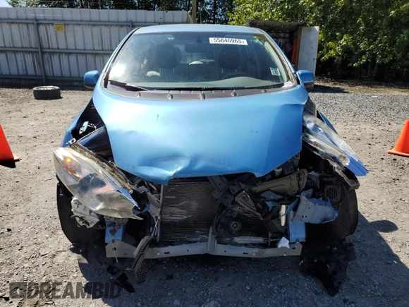 2011 Nissan LEAF SL-e with VIN JN1AZ0CPXBT009490, listed as a Copart auction lot 55846965 with 52,319 mi miles and Salvage Title. Bid and sale history available at DreamBid. Image 5.