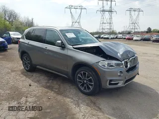 2018 BMW X5 xDrive35i with VIN 5UXKR0C51J0X95114, listed as a IAAI auction lot 42037253 with 80,095 mi miles. Bid and sale history available at carsss.com. Image 1.