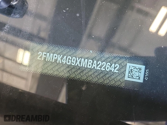 2021 Ford Edge SE с VIN 2FMPK4G9XMBA22642, выставлен на аукционе IAAI как лот 42741681 с пробегом 88 880 миль миль и . История ставок и продаж доступна на DreamBid. Изображение 12.