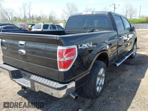2014 Ford F-150 XL with VIN 1FTFW1ETXEFB51711, listed as a IAAI auction lot 42075381 with 238,603 mi miles. Bid and sale history available at carsss.com. Image 4.
