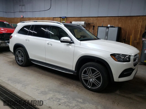 2020 Mercedes-Benz GLS 450 with VIN 4JGFF5KE4LA179006, listed as a Copart auction lot 55319804 with 18,567 mi miles and . Bid and sale history available at DreamBid. Image 4.