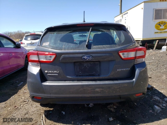 2018 Subaru Impreza with VIN 4S3GTAA69J1730998, listed as a Copart auction lot 53235735 with 86,636 mi miles and Salvage Title. Bid and sale history available at carsss.com. Image 6.