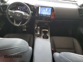 2023 Lexus NX with VIN JTJGDCAZ7P5012321, listed as a Copart auction lot 73425614 with 14,226 mi miles and Salvage Title. Bid and sale history available at carsss.com. Image 8.