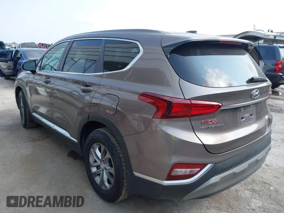 2020 Hyundai Santa Fe SE with VIN 5NMS23AD6LH220012, listed as a IAAI auction lot 42317046 with 141,055 mi miles and . Bid and sale history available at DreamBid. Image 3.