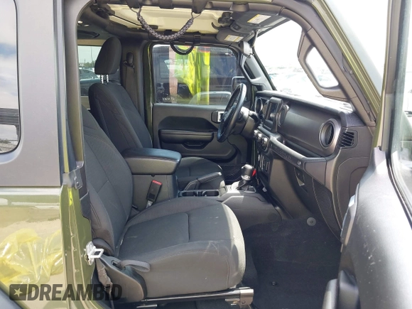 2021 Jeep Wrangler Sport with VIN 1C4GJXAN5MW852653, listed as a IAAI auction lot 42073214 with 53,834 mi miles and . Bid and sale history available at DreamBid. Image 5.