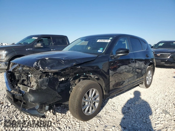 2024 Mazda CX-5 S Select with VIN JM3KFBBL0R0438645, listed as a Copart auction lot 42520275 with 25,483 mi miles and Salvage Title. Bid and sale history available at carsss.com. Image 1.