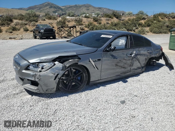 2015 BMW 6 Series 650i xDrive with VIN WBA6B4C50FD760852, listed as a Copart auction lot 61488094 with Not Provided miles and Salvage Title. Bid and sale history available at DreamBid. Image 1.