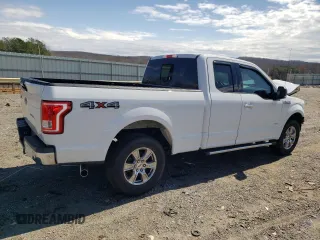 2016 Ford F-150 XLT with VIN 1FTEX1EP5GFB24513, listed as a Copart auction lot 49113035 with 156,266 mi miles and Salvage Title. Bid and sale history available at carsss.com. Image 3.