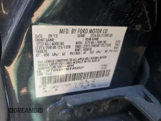 2014 Ford F-350 XLT with VIN 1FT8W3BT5EEA52521, listed as a Copart auction lot 61803505 with 340,706 mi miles and Clean title. Bid and sale history available at DreamBid. Image 12.
