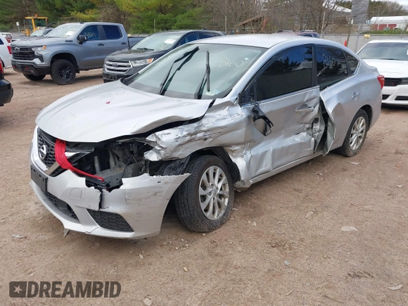 2018 Nissan Sentra S with VIN 3N1AB7AP8JY243990, listed as a IAAI auction lot 42148160 with Not Provided miles and . Bid and sale history available at DreamBid. Image 17.