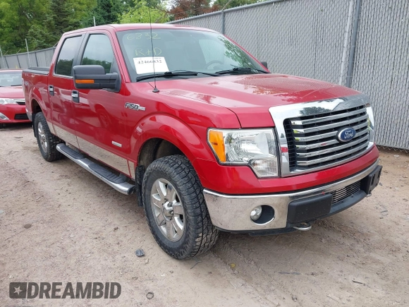2011 Ford F-150 XLT with VIN 1FTFW1ET2BFD13083, listed as a IAAI auction lot 42466832 with 199,036 mi miles and . Bid and sale history available at DreamBid. Image 1.