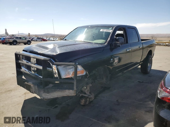 2012 Ram 2500 Big Horn with VIN 3C6UD5DL5CG236237, listed as a Copart auction lot 48310095 with 153,977 mi miles and Salvage title. Bid and sale history available at DreamBid. Image 1.