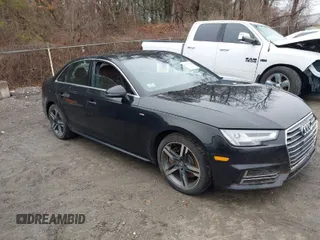 2017 Audi A4 Premium Plus with VIN WAUENAF41HN025413, listed as a IAAI auction lot 41722383 with 127,672 mi miles. Bid and sale history available at carsss.com. Image 1.