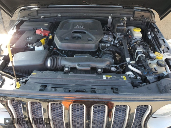 2021 Jeep Wrangler Unlimited Sahara with VIN 1C4HJXEN8MW668130, listed as a Copart auction lot 49049685 with Not provided miles and Salvage title. Bid and sale history available at DreamBid. Image 13.