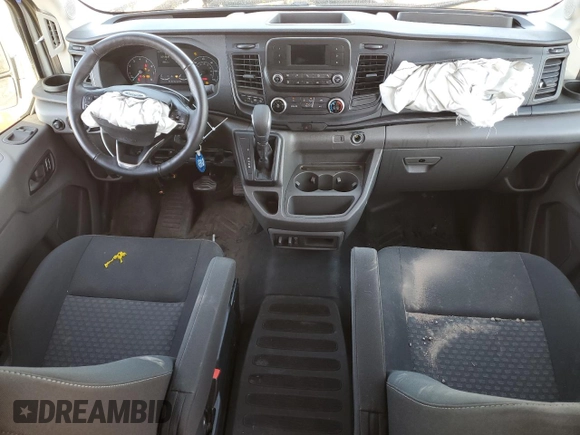 2023 Ford Transit with VIN 1FBAX9X8XPKA45787, listed as a Copart auction lot 54545034 with 41,979 mi miles and Salvage Title. Bid and sale history available at DreamBid. Image 8.