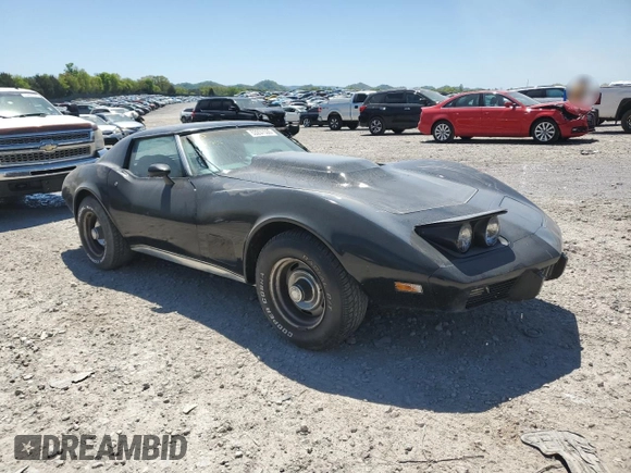 1977 Chevrolet Corvette with VIN 1Z37L7S437651, listed as a Copart auction lot 53237535 with 211,544 mi miles and Clean title. Bid and sale history available at DreamBid. Image 4.