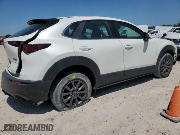2023 Mazda CX-30 S with VIN 3MVDMBAM3PM575394, listed as a Copart auction lot 52531455 with 51,155 mi miles and Salvage title. Bid and sale history available at DreamBid. Image 3.