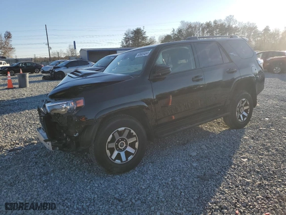 2023 Toyota 4Runner TRD Off Road with VIN JTEPU5JR6P6130526, listed as a Copart auction lot 83603484 with 0 mi miles and Salvage Title. Bid and sale history available at carsss.com. Image 1.