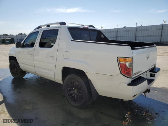 2007 Honda Ridgeline RTL w/Leather with VIN 2HJYK16507H544747, listed as a Copart auction lot 72653144 with 168,582 mi miles and Clean Title. Bid and sale history available at carsss.com. Image 2.