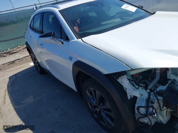 2019 Lexus UX with VIN JTHU9JBH2K2011457, listed as a IAAI auction lot 41894143 with 55,826 mi miles. Bid and sale history available at carsss.com. Image 13.