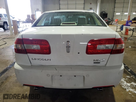 2007 Lincoln MKZ with VIN 3LNHM28T27R636328, listed as a Copart auction lot 42734295 with 111,523 mi miles and Salvage Title. Bid and sale history available at carsss.com. Image 6.