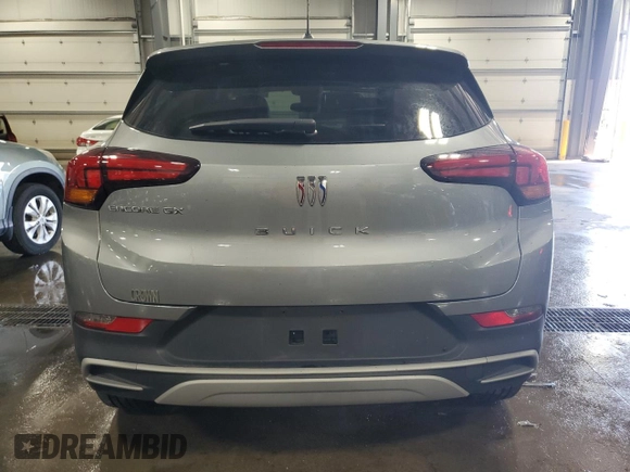 2024 Buick Encore GX Preferred with VIN KL4AMBS26RB009705, listed as a Copart auction lot 55845655 with 23,541 mi miles and Salvage title. Bid and sale history available at DreamBid. Image 6.