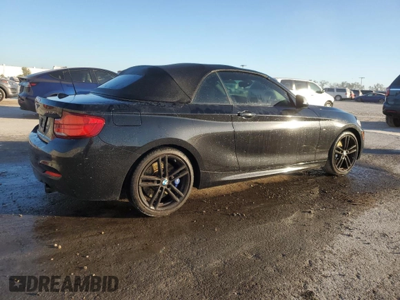 2019 BMW 2 Series M240i with VIN WBA2N1C53KVC28507, listed as a Copart auction lot 82928294 with 62,153 mi miles and Salvage Title. Bid and sale history available at carsss.com. Image 3.