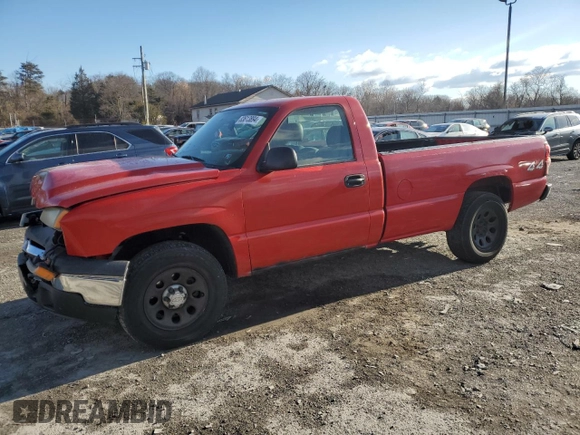 2006 Chevrolet Silverado 1500 Work Truck with VIN 3GCEK14X16G162933, listed as a Copart auction lot 83613894 with 145,416 mi miles and Salvage Title. Bid and sale history available at carsss.com. Image 1.