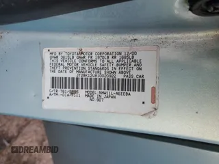 2001 Toyota Prius with VIN JT2BK12U810020922, listed as a Copart auction lot 41644535 with 0 mi miles and Salvage Title. Bid and sale history available at carsss.com. Image 12.