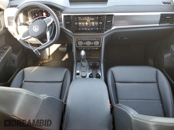 2023 Volkswagen Atlas SE with VIN 1V2KR2CA3PC521929, listed as a Copart auction lot 56293275 with 18,694 mi miles and Salvage title. Bid and sale history available at DreamBid. Image 8.