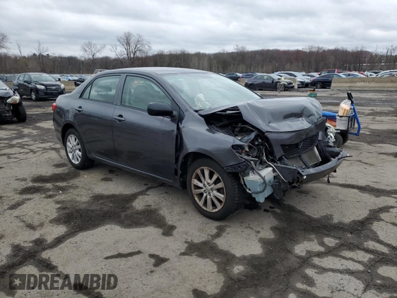 2009 Toyota Corolla with VIN JTDBL40E599071285, listed as a Copart auction lot 52786115 with 193,191 mi miles and Salvage Title. Bid and sale history available at carsss.com. Image 4.