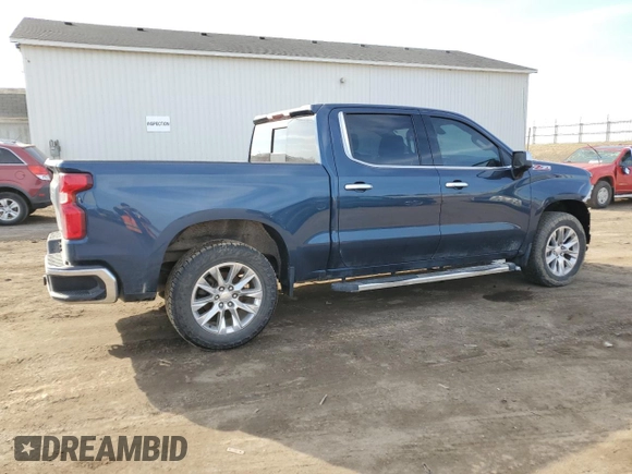2021 Chevrolet Silverado 1500 LTZ with VIN 3GCUYGET0MG132005, listed as a Copart auction lot 49079175 with 90,246 mi miles and Salvage Title. Bid and sale history available at DreamBid. Image 3.