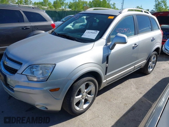 2014 Chevrolet Captiva Sport LT with VIN 3GNAL3EK7ES674757, listed as a IAAI auction lot 42239453 with 108,159 mi miles and . Bid and sale history available at DreamBid. Image 2.