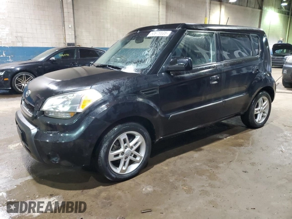 2010 Kia Soul + with VIN KNDJT2A23A7189050, listed as a Copart auction lot 50675535 with 37,353 mi miles and Salvage Title. Bid and sale history available at carsss.com. Image 1.