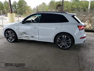 2020 Audi SQ5 Prestige with VIN WA1C4AFY8L2014087, listed as a Copart auction lot 78138314 with Not Provided miles and Salvage Title. Bid and sale history available at DreamBid. Image 2.