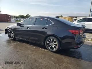 2016 Acura TLX with VIN 19UUB1F34GA001113, listed as a Copart auction lot 61598035 with 127,792 mi miles and Salvage title. Bid and sale history available at DreamBid. Image 2.