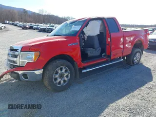 2013 Ford F-150 XL with VIN 1FTFX1ET2DFD66365, listed as a IAAI auction lot 41826360 with 136,600 mi miles. Bid and sale history available at carsss.com. Image 2.