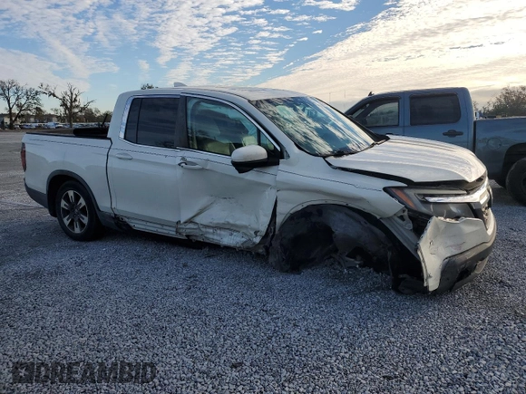 2019 Honda Ridgeline RTL-T with VIN 5FPYK2F63KB002874, listed as a Copart auction lot 42230235 with 127,158 mi miles and Non repairable. Bid and sale history available at DreamBid. Image 4.
