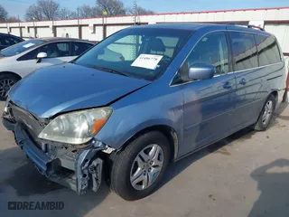 2007 Honda Odyssey EX-L with VIN 5FNRL38747B038229, listed as a IAAI auction lot 41486778 with 286538 miles. Bid and sale history available at carsss.com. Image 20.