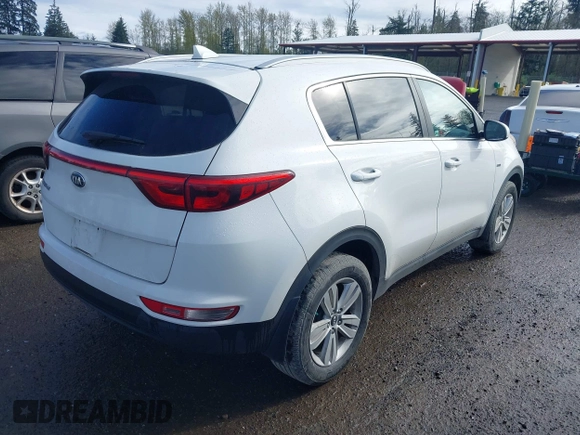 2017 Kia Sportage LX with VIN KNDPMCACXH7160726, listed as a IAAI auction lot 41974303 with 134,772 mi miles and . Bid and sale history available at DreamBid. Image 4.