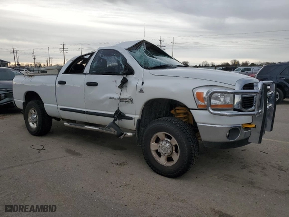 2006 Dodge Ram 2500 SLT with VIN 1D7KS28C76J222122, listed as a Copart auction lot 44077545 with 294,343 mi miles and Salvage Title. Bid and sale history available at carsss.com. Image 4.